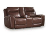 Bexhurst Power Reclining Loveseat with Console Loveseat Ashley Furniture