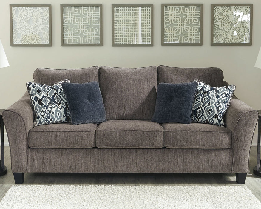 Nemoli Sofa and Loveseat Living Room Set Ashley Furniture