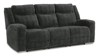 Martinglenn Reclining Sofa with Drop Down Table Sofa Ashley Furniture