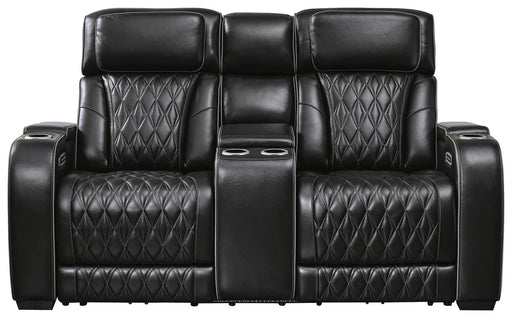 Boyington Power Reclining Loveseat with Console Loveseat Ashley Furniture
