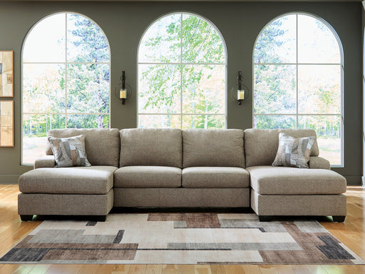 Newellen Sectional with Double Chaise - Dayton Discount Furniture