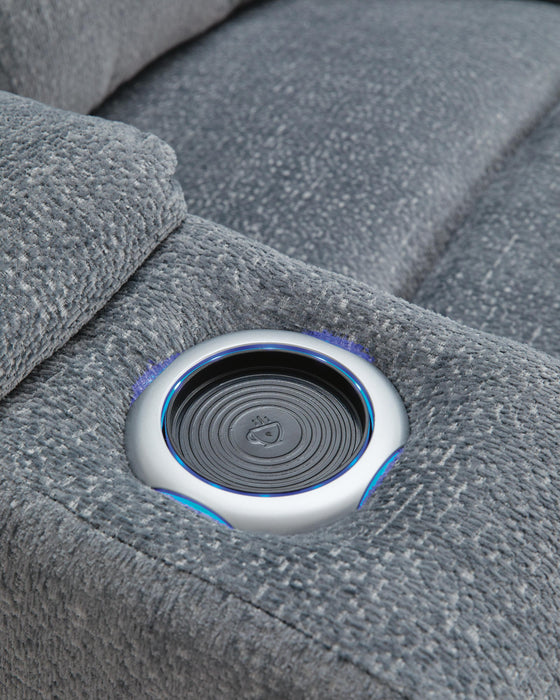 Studio Cave Power Reclining Sofa - Dayton Discount Furniture