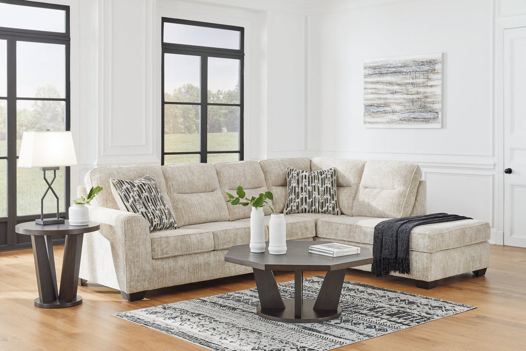 Lonoke 2-Piece Sectional with Chaise Sectional Ashley Furniture