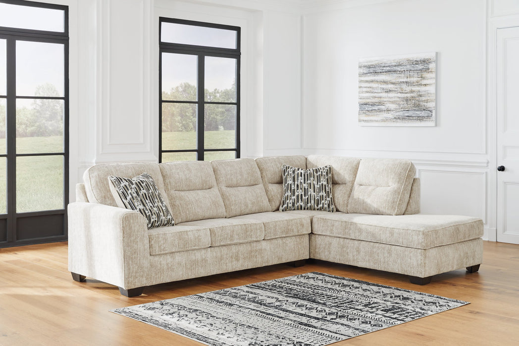 Lonoke 2-Piece Sectional with Chaise Sectional Ashley Furniture