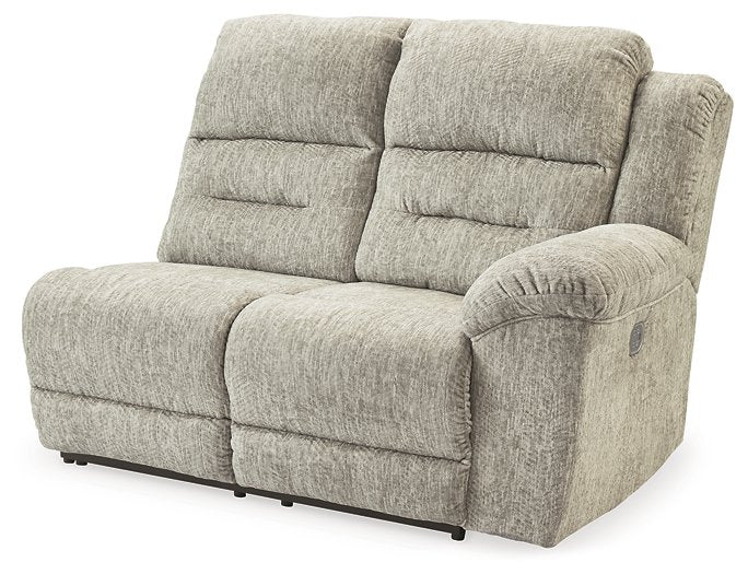 Family Den 3-Piece Power Reclining Sectional Sectional Ashley Furniture