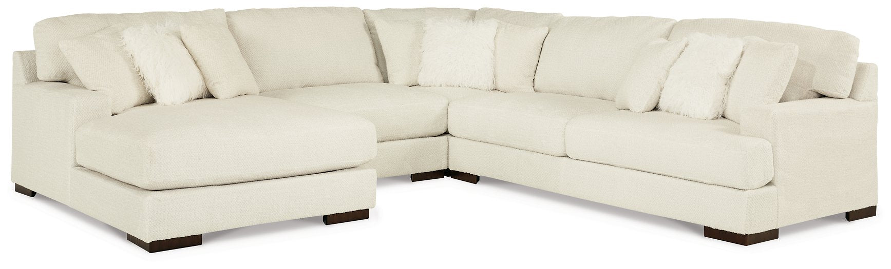 Zada Sectional with Chaise Sectional Ashley Furniture