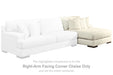 Zada Sectional with Chaise Sectional Ashley Furniture