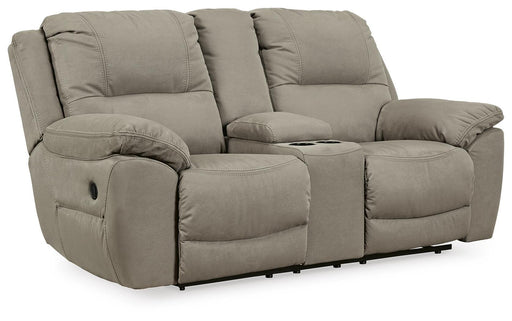 Next-Gen Gaucho Reclining Loveseat with Console - Dayton Discount Furniture