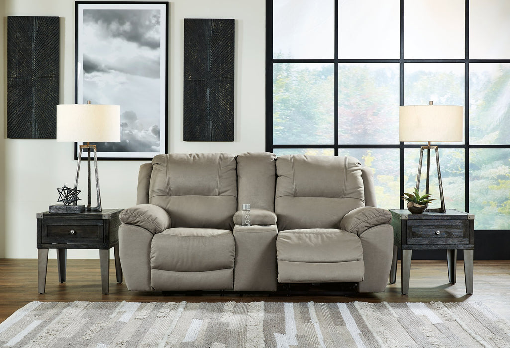 Next-Gen Gaucho Reclining Loveseat with Console Loveseat Ashley Furniture