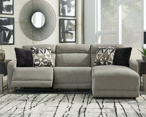 Colleyville 3-Piece Power Reclining Sectional with Chaise Sectional Ashley Furniture