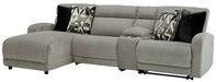Colleyville Power Reclining Sectional with Chaise Sectional Ashley Furniture
