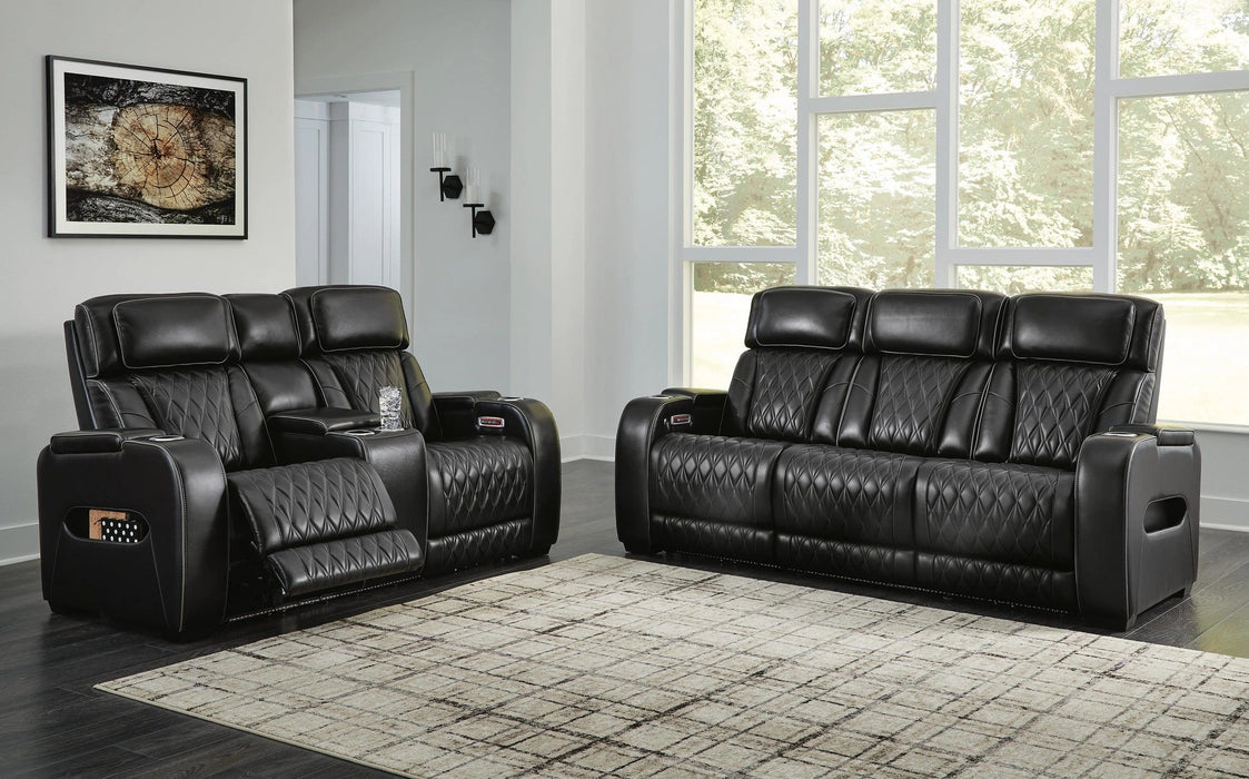 Boyington Power Reclining Sofa, Loveseat and Recliner Sectional/Bundle Ashley Furniture