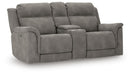 Next-Gen DuraPella Power Reclining Loveseat with Console - Dayton Discount Furniture