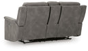 Next-Gen DuraPella Power Reclining Loveseat with Console - Dayton Discount Furniture