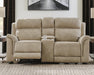 Next-Gen DuraPella Power Reclining Loveseat with Console - Dayton Discount Furniture