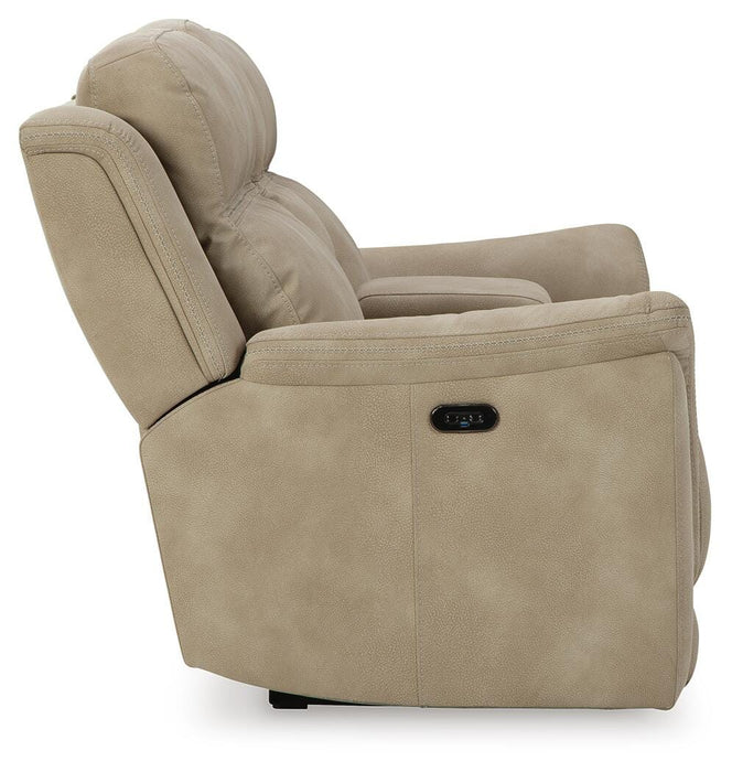 Next-Gen DuraPella Power Reclining Loveseat with Console - Dayton Discount Furniture