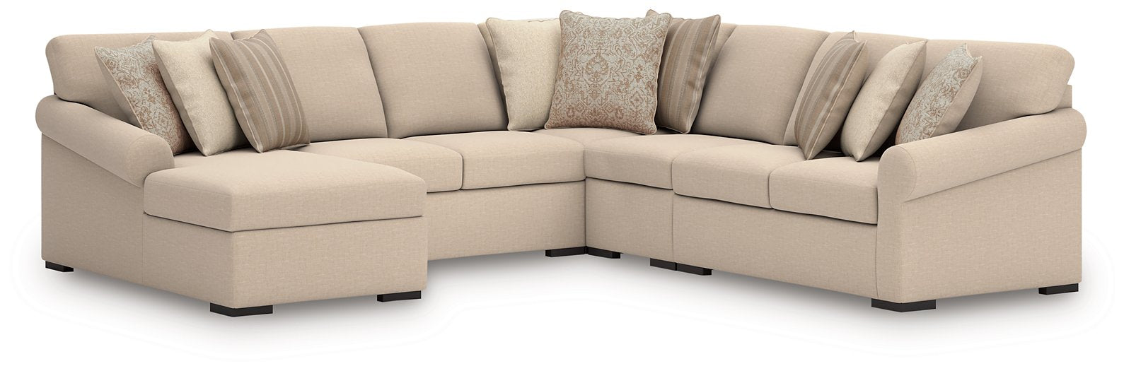 LadyMae Sectional with Chaise Sectional Ashley Furniture