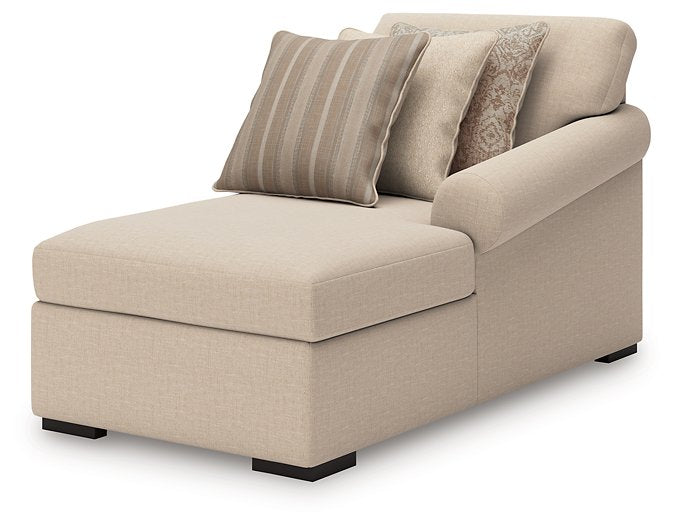 LadyMae Sectional with Chaise - Dayton Discount Furniture