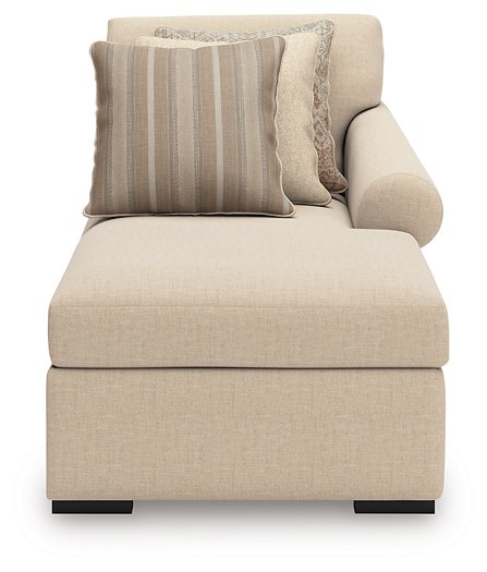 LadyMae Sectional with Chaise - Dayton Discount Furniture