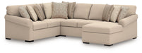LadyMae Sectional with Chaise Sectional Ashley Furniture
