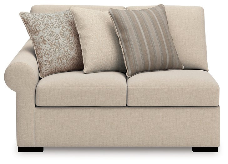 LadyMae Sectional with Chaise - Dayton Discount Furniture