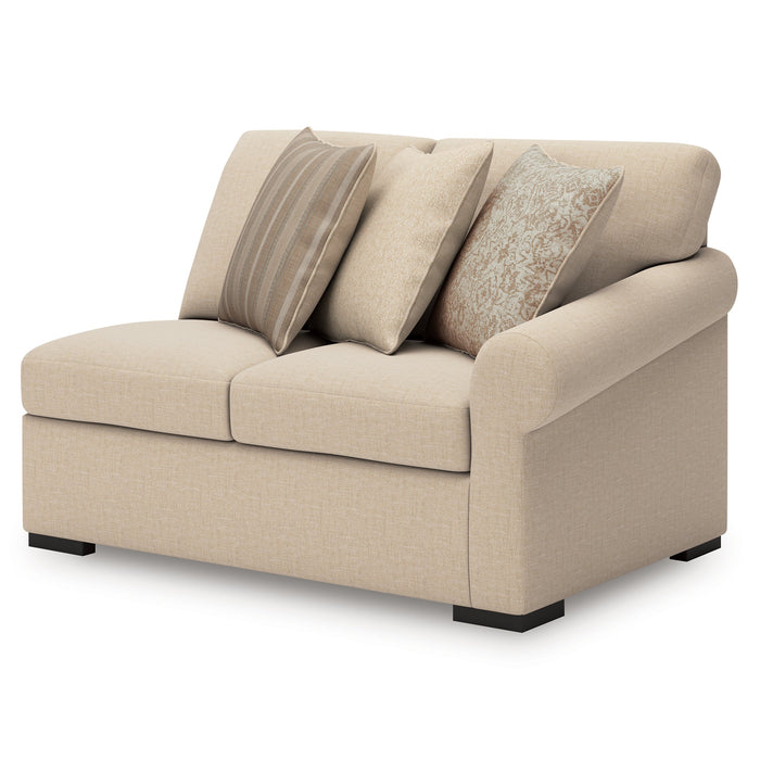 LadyMae Sectional with Chaise - Dayton Discount Furniture