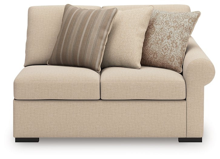 LadyMae Sectional with Chaise - Dayton Discount Furniture