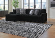 Midnight-Madness Sectional with Chaise Sectional Ashley Furniture