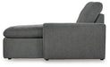 Hartsdale 3-Piece Right Arm Facing Reclining Sofa Chaise Sectional Ashley Furniture