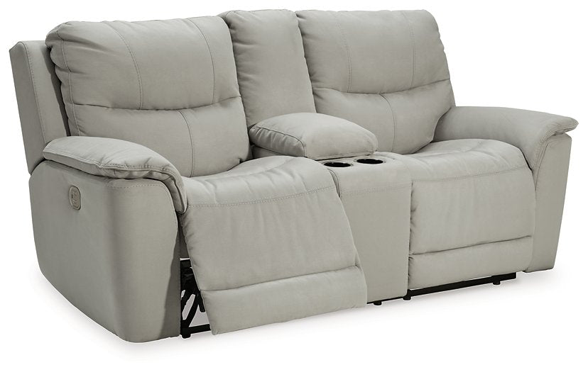 Next-Gen Gaucho Power Reclining Loveseat with Console Loveseat Ashley Furniture