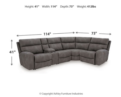 Next-Gen DuraPella Power Reclining Sectional - Dayton Discount Furniture