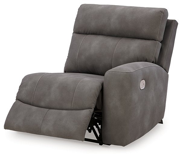 Next-Gen DuraPella Power Reclining Sectional Loveseat Sectional Ashley Furniture