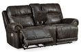 Grearview Power Reclining Loveseat with Console Loveseat Ashley Furniture