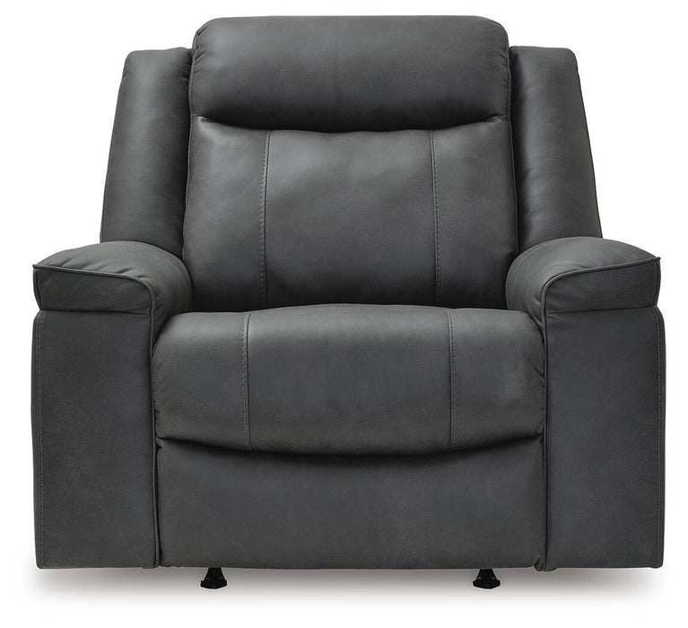 Status Check Recliner - Dayton Discount Furniture