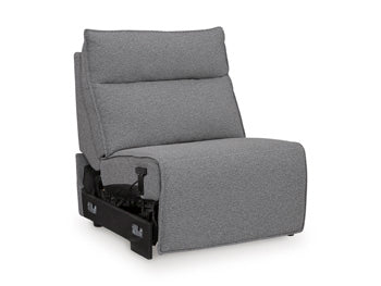 Modmax II Power Reclining Sectional with Chaise and Audio Consoles Sectional Ashley Furniture