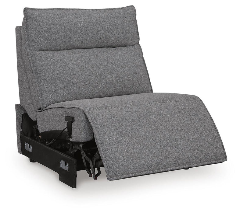 Modmax II Reclining Sectional with Chaise and Audio Console Sectional Ashley Furniture
