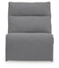 Modmax II Reclining Sectional with Chaise and Audio Console Sectional Ashley Furniture