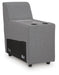 Modmax II Reclining Sectional with Chaise and Console Sectional Ashley Furniture