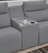 Modmax II Power Reclining Sectional with Chaise and Console Sectional Ashley Furniture