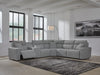 Modmax II Reclining Sectional with Console Sectional Ashley Furniture