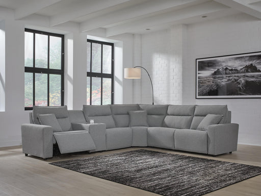 Modmax II Reclining Sectional with Console Sectional Ashley Furniture