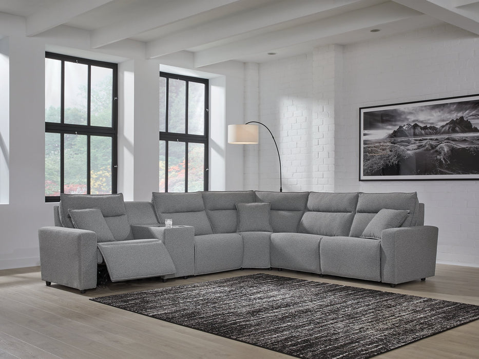 Modmax Power Reclining Sectional - Dayton Discount Furniture