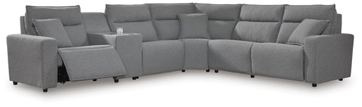 Modmax II Reclining Sectional with Console Sectional Ashley Furniture