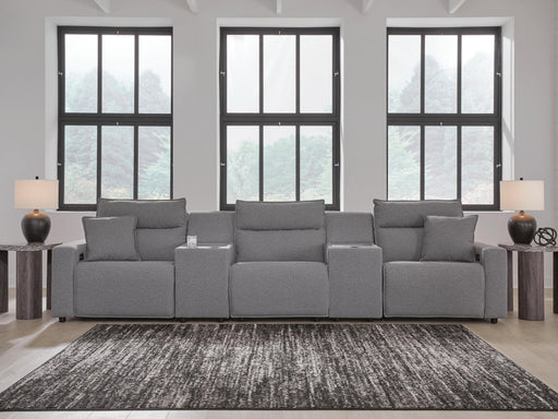 Modmax II Power Reclining Sectional with Consoles Sectional Ashley Furniture