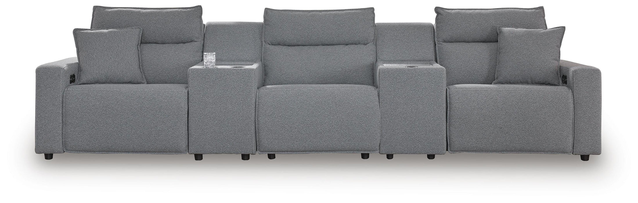 Modmax II Power Reclining Sectional with Consoles Sectional Ashley Furniture