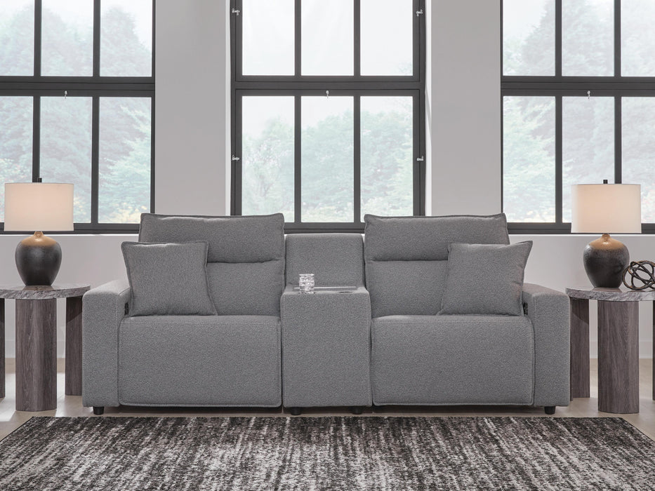 Modmax II Power Reclining Sectional with Console Sectional Ashley Furniture