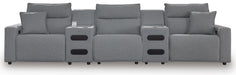 Modmax II Reclining Sectional with Audio Consoles Sectional Ashley Furniture