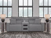 Modmax II Power Reclining Sectional with Audio Console Sectional Ashley Furniture