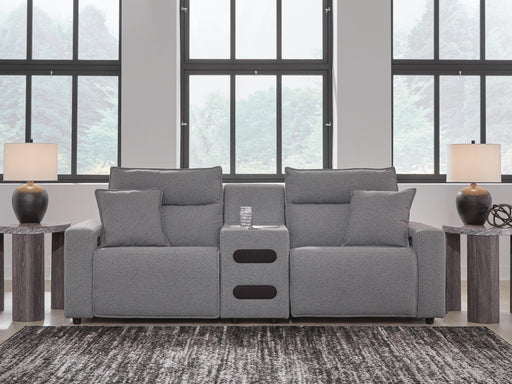 Modmax II Power Reclining Sectional with Audio Console Sectional Ashley Furniture