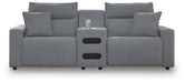 Modmax II Power Reclining Sectional with Audio Console Sectional Ashley Furniture